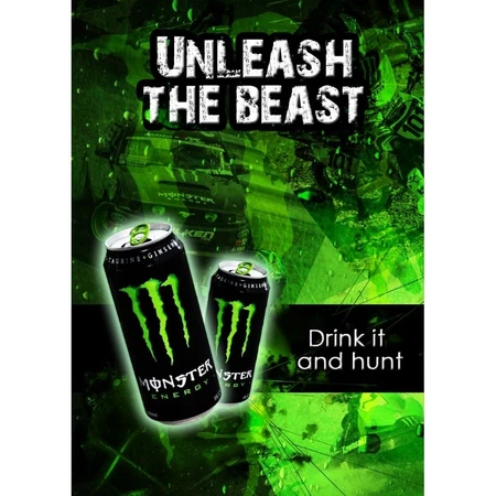 Monster Energy Drink Original 355ML - Image 2