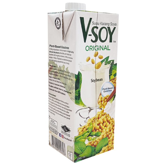 V-SOY Original Soy Bean Milk 1L - Image 3