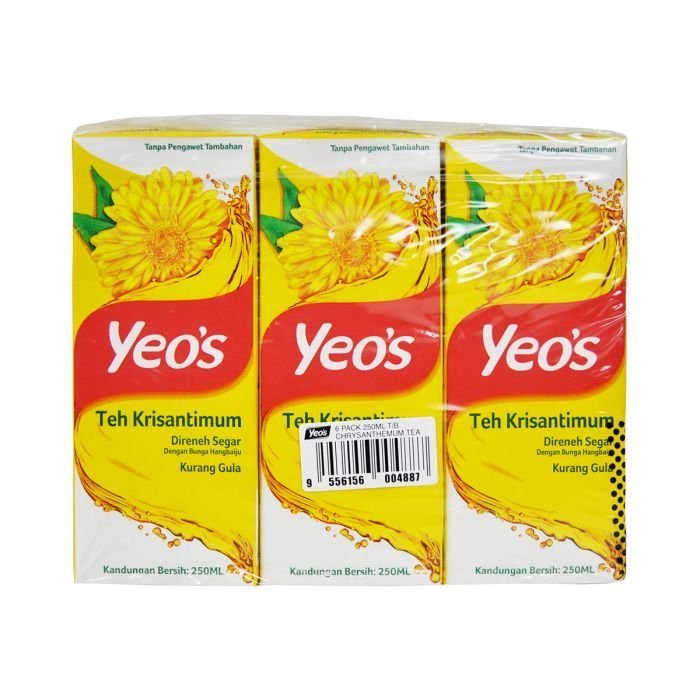 YEOS Chrysanthemum Tea Drink 6x250ml - Image 2