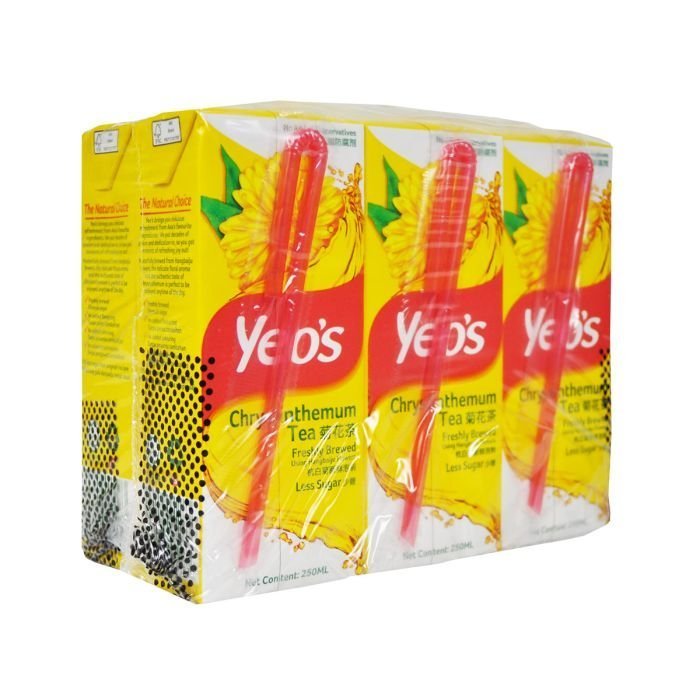YEOS Chrysanthemum Tea Drink 6x250ml - Image 3